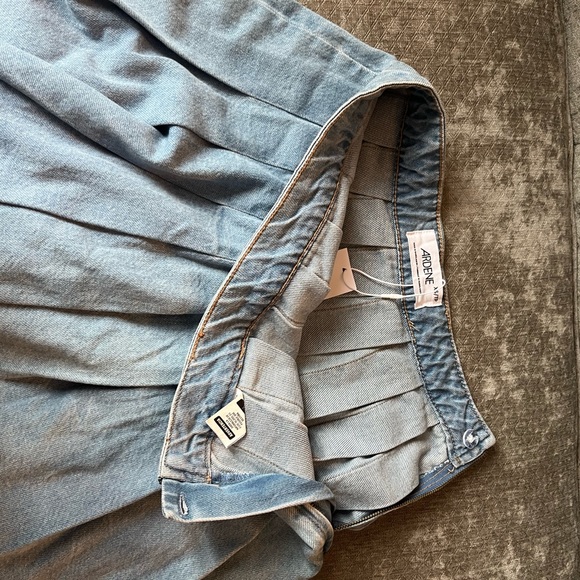 baby blue Jean skirt - Picture 4 of 4